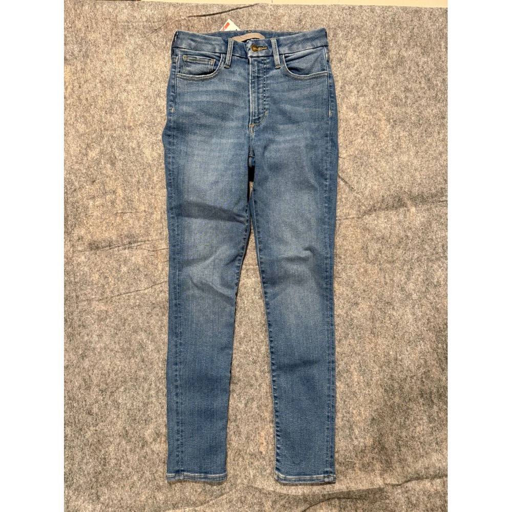 Joes Jeans Hi Honey‎ Snapback High Rise Curvy Skinny Ankle Jeans Blue XS NWT